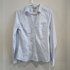 H&M Light Blue Casual Button Down Shirt